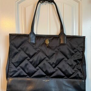 Kurt Geiger Black Quilted Tote